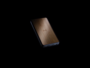 Logotrade promotional giveaway image of: RCS recycled plastic 8000 mAh Wireless Powerbank