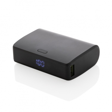 Logo trade promotional giveaway photo of: FlashCharge RCS rplastic 10000 mah fast charge powerbank