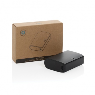 Logotrade advertising product picture of: FlashCharge RCS rplastic 10000 mah fast charge powerbank