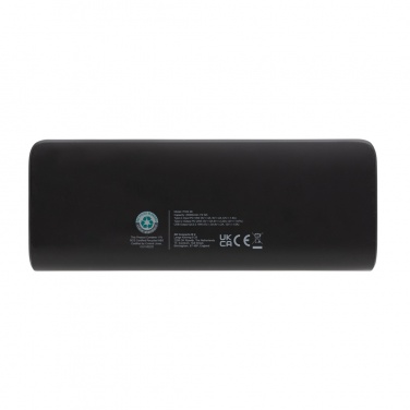 Logotrade corporate gift picture of: FlashCharge RCS rplastic 20000 mah fast charge powerbank