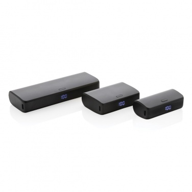 Logo trade business gift photo of: FlashCharge RCS rplastic 20000 mah fast charge powerbank