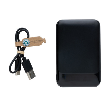 Logotrade promotional merchandise image of: RCS recycled plastic 5.000 mAh powerbank