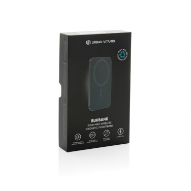 Logo trade promotional gifts picture of: Urban Vitamin Burbank RCS plastic/alu  3000 mah powerbank