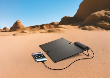 Logotrade promotional gift picture of: Solarpulse rplastic portable Solar panel 10W