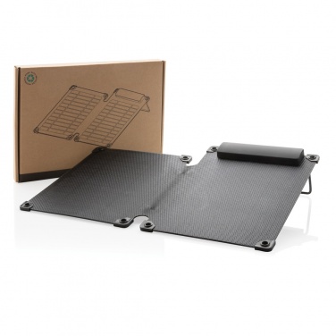 Logo trade business gifts image of: Solarpulse rplastic portable Solar panel 10W