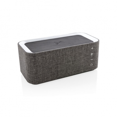 Logo trade promotional products image of: Vogue wireless charging speaker