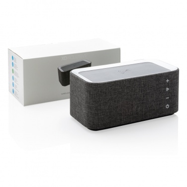 Logotrade advertising product picture of: Vogue wireless charging speaker