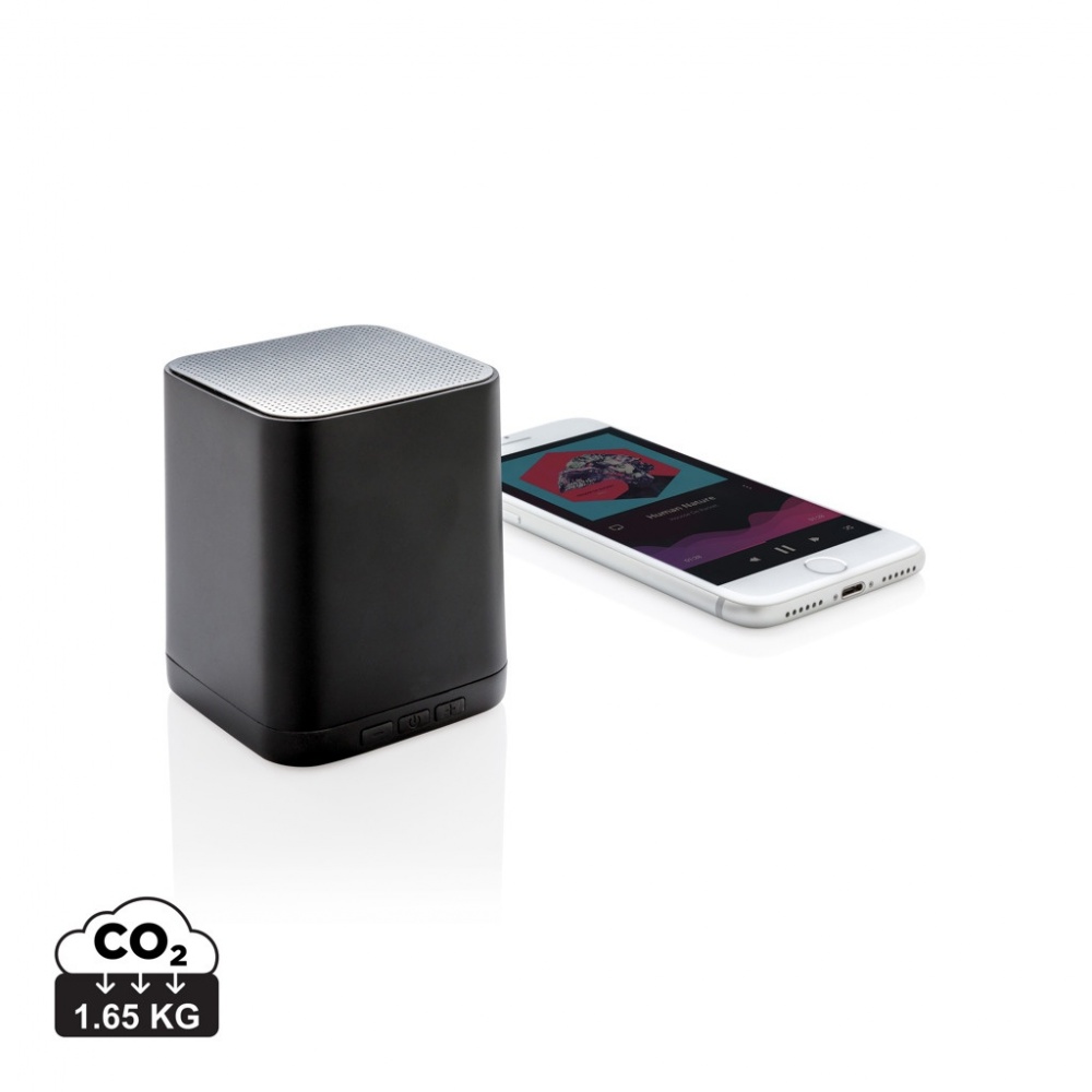 Logo trade promotional gifts picture of: Light up logo wireless speaker