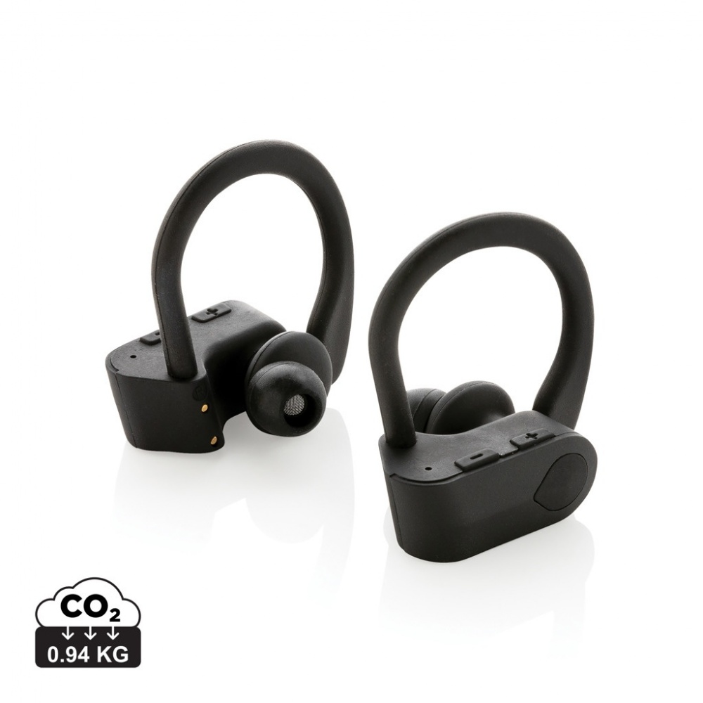 Logotrade promotional item picture of: TWS sport earbuds in charging case
