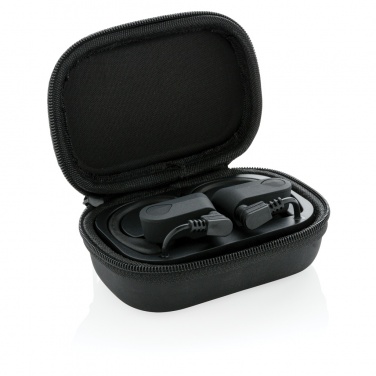 Logo trade promotional products picture of: TWS sport earbuds in charging case