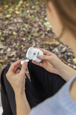 Logotrade advertising product picture of: TWS earbuds in UV-C sterilising charging case
