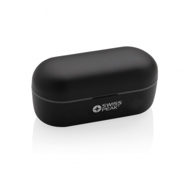 Logo trade promotional giveaways picture of: Swiss peak TWS earbuds