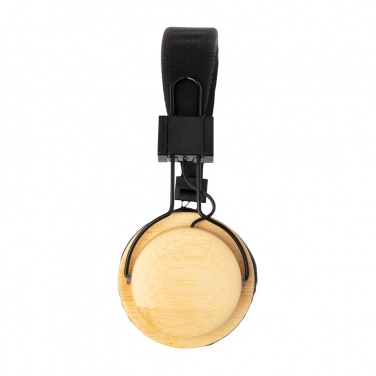 Logotrade promotional merchandise image of: Bamboo wireless headphone