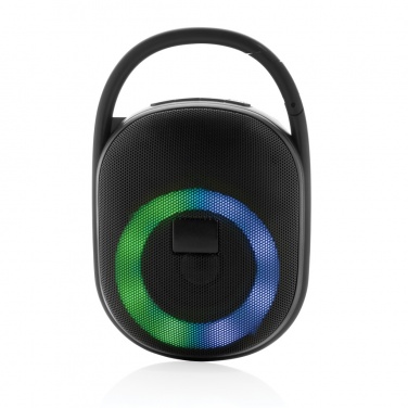 Logotrade advertising product picture of: RCS recycled plastic Lightboom 5W Clip speaker
