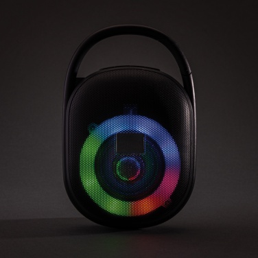 Logo trade business gifts image of: RCS recycled plastic Lightboom 5W Clip speaker