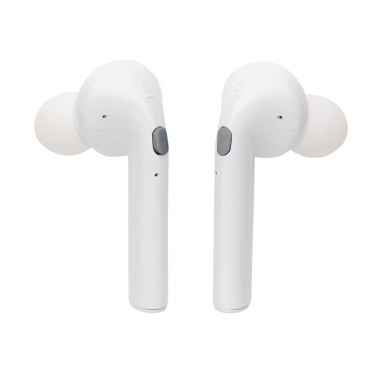 Logo trade promotional giveaway photo of: Liberty TWS earbuds with 5.000 mAh powerbank
