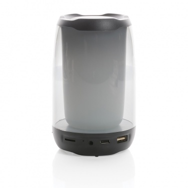 Logo trade promotional giveaways image of: RCS recycled plastic Lightboom 5W speaker