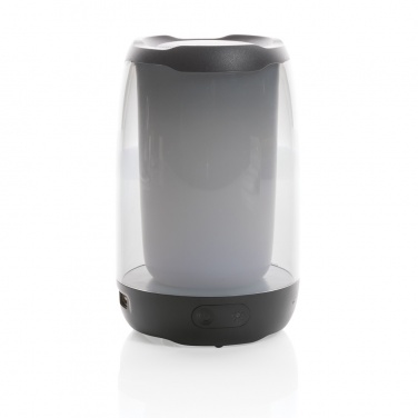 Logo trade promotional items picture of: RCS recycled plastic Lightboom 5W speaker