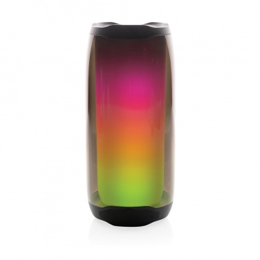 Logo trade promotional products picture of: RCS recycled plastic Lightboom 10W speaker