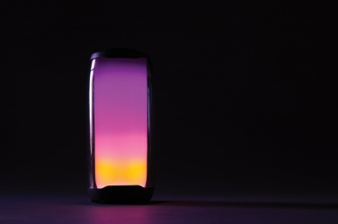 Logo trade promotional items picture of: RCS recycled plastic Lightboom 10W speaker