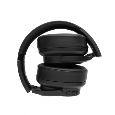 Logo trade promotional merchandise image of: Urban Vitamin Palo Alto RCS rplastic headphone