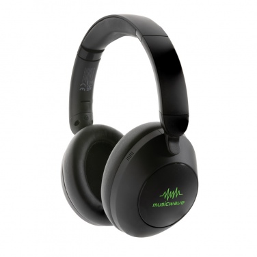 Logo trade business gift photo of: Urban Vitamin Cupertino RCS rplastic ANC headphone
