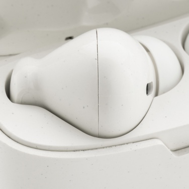 Logo trade corporate gifts image of: RCS recycled plastic Liberty Pro wireless earbuds
