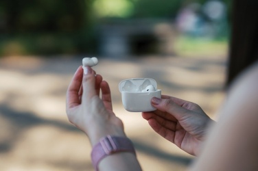 Logotrade corporate gifts photo of: RCS recycled plastic Liberty Pro wireless earbuds