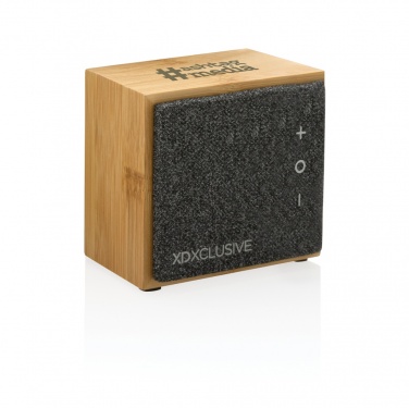 Logotrade business gifts photo of: Wynn 5W bamboo wireless speaker