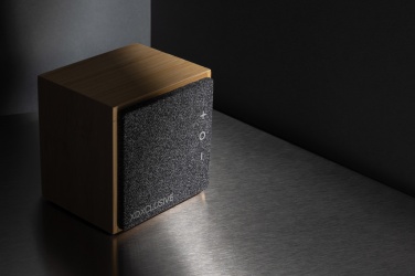 Logotrade promotional products photo of: Wynn 5W bamboo wireless speaker
