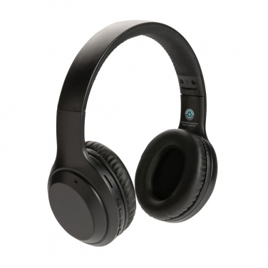 Logo trade business gift photo of: RCS standard recycled plastic headphone