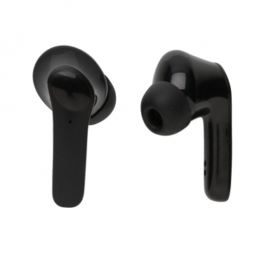 Logotrade promotional item image of: RCS standard recycled plastic TWS earbuds