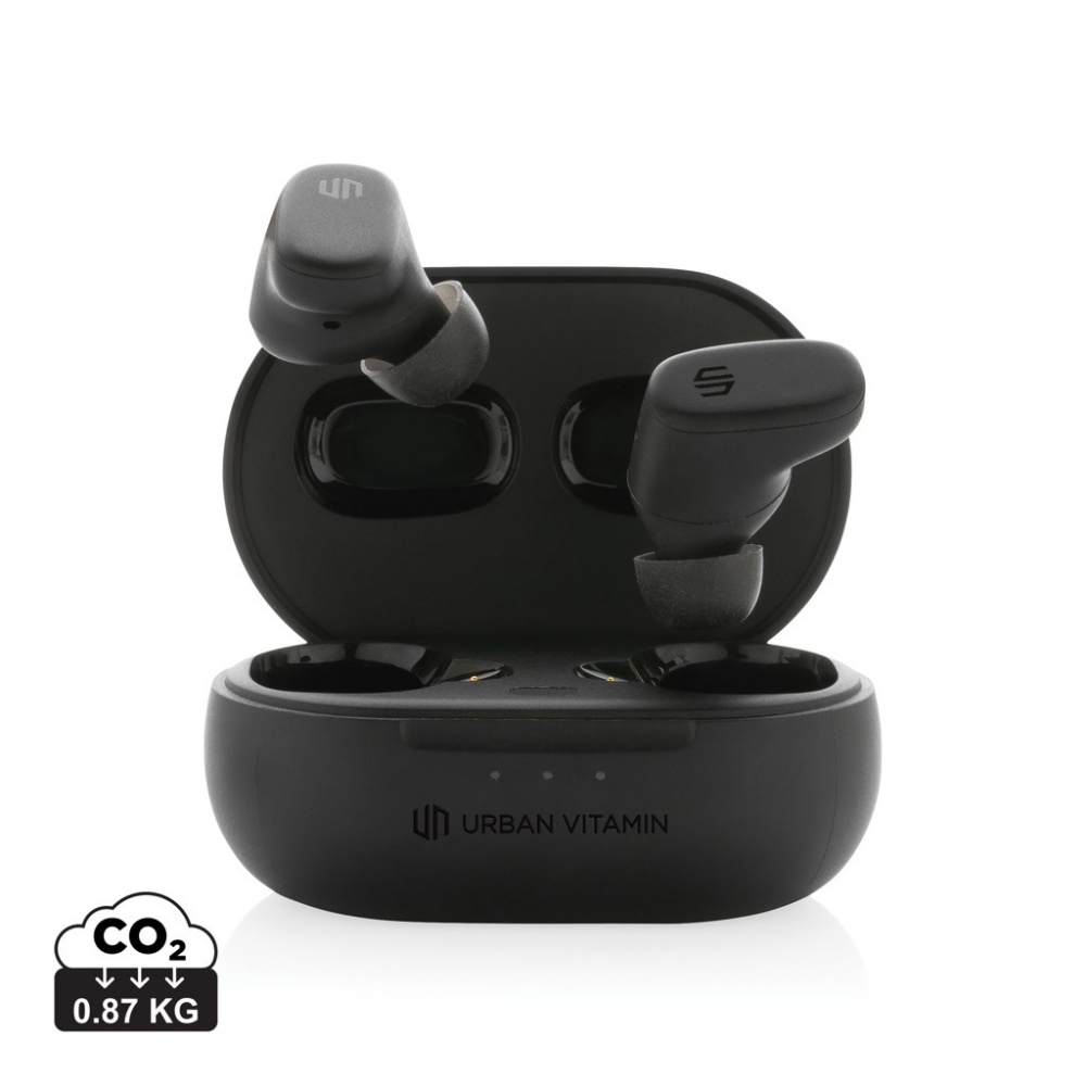 Logo trade corporate gifts picture of: Urban Vitamin Gilroy hybrid ANC and ENC earbuds