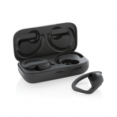 Logo trade corporate gifts image of: Urban Vitamin Pacifica RCS rplastic earbuds