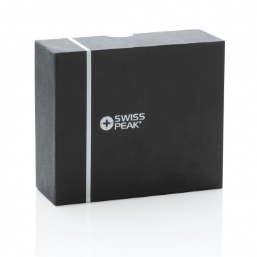 Logotrade corporate gift image of: RCS recycled plastic Swiss Peak ANC TWS earbuds
