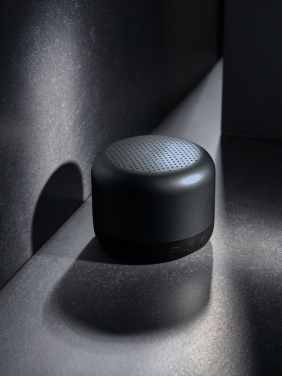 Logo trade promotional giveaway photo of: Terra RCS recycled aluminium 5W wireless speaker