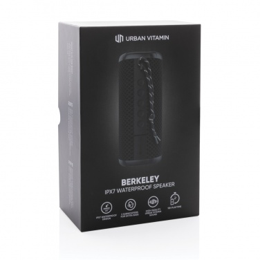 Logotrade promotional giveaways photo of: Urban Vitamin Berkeley IPX7 waterproof 10W speaker