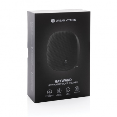 Logo trade promotional item photo of: Urban Vitamin Hayward IPX7 waterproof 5W speaker
