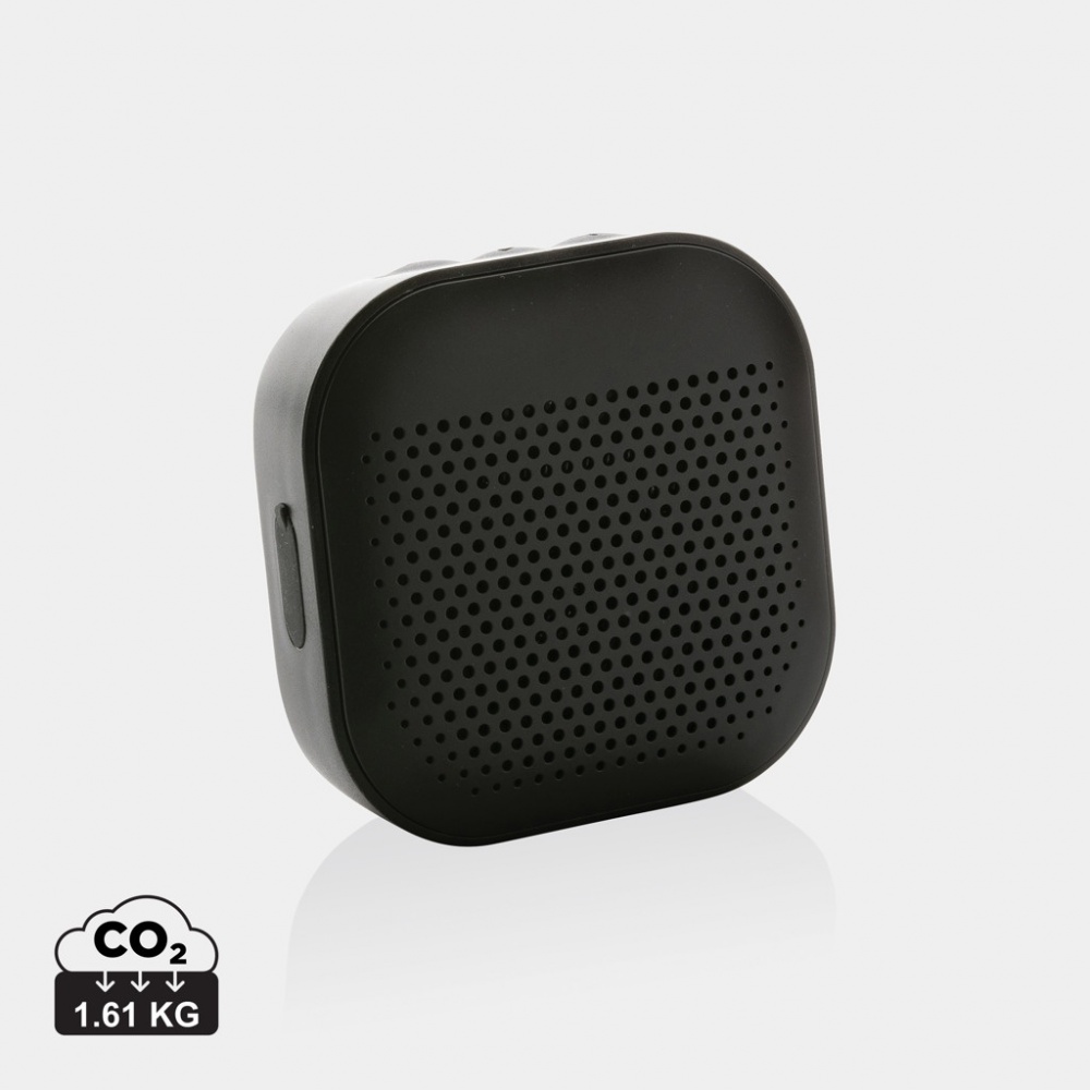 Logo trade business gift photo of: RCS recycled plastic Soundbox 3W speaker