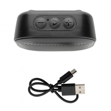 Logotrade promotional item image of: RCS recycled plastic Soundbox 3W speaker
