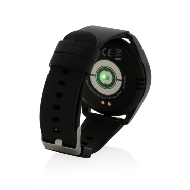 Logo trade promotional giveaways image of: RCS recycled TPU Fit Watch round
