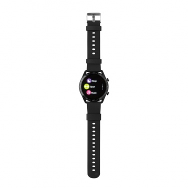 Logo trade promotional merchandise picture of: RCS recycled TPU Fit Watch round