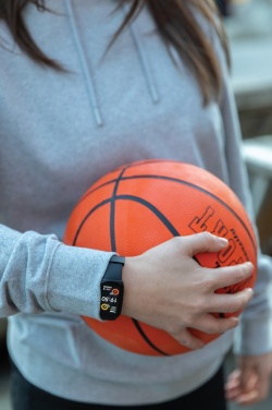 Logo trade promotional giveaway photo of: RCS recycled TPU  activity watch 1.47'' screen with HR