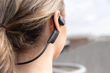 Logo trade promotional item photo of: Urban Vitamin Glendale RCS rplastic air conductive headphone