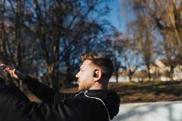 Logotrade promotional gift image of: Urban Vitamin Glendale RCS rplastic air conductive headphone
