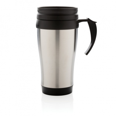 Logo trade business gifts image of: Stainless steel mug