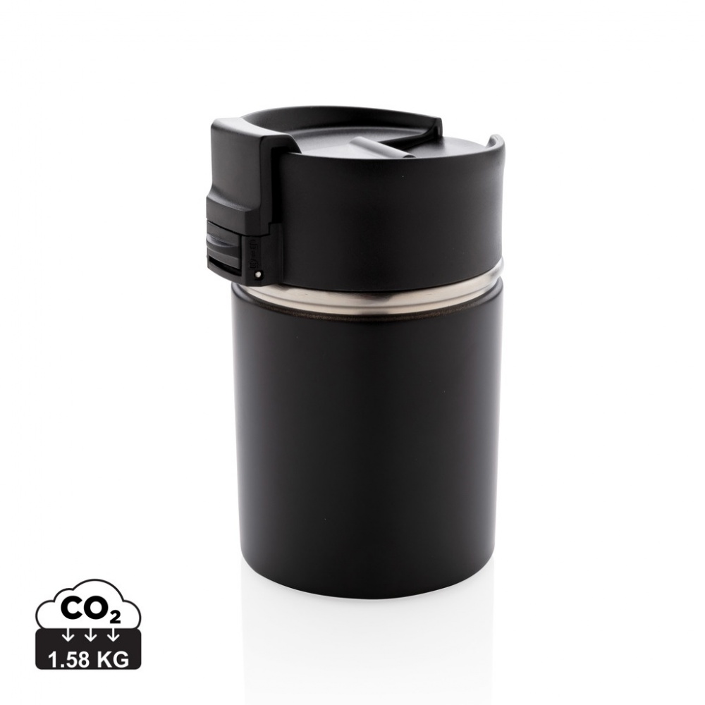 Logo trade corporate gifts image of: Bogota compact vacuum mug with ceramic coating