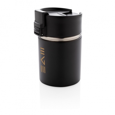 Logo trade promotional giveaways picture of: Bogota compact vacuum mug with ceramic coating