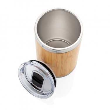 Logotrade promotional merchandise picture of: Bamboo coffee to go tumbler