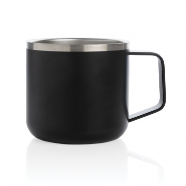 Logo trade advertising products image of: Stainless steel camp mug